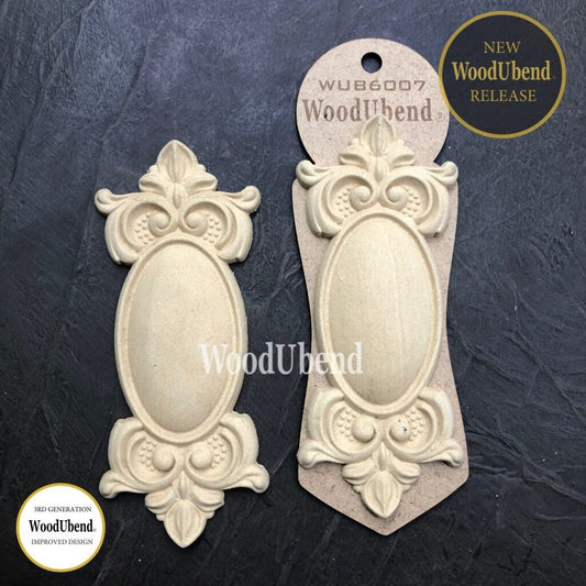 WoodUBend Pack Of Two Plaques WUB6007 (2.55×5.90in)