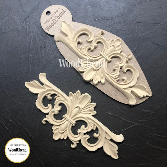 WoodUBend Pack Of Two Pediments WUB2091 (3.93×8.26in)