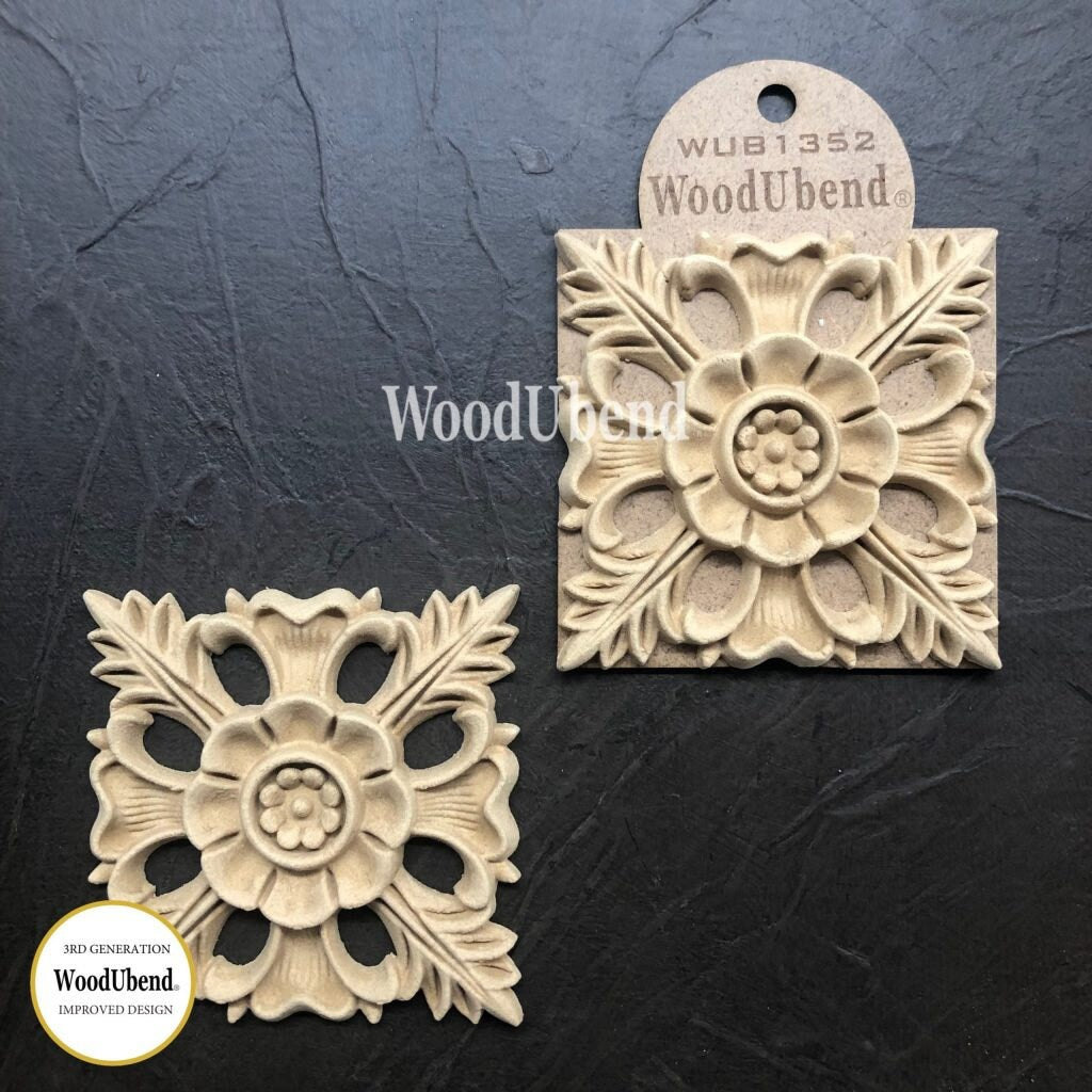 WoodUBend Pack Of Two Centrepieces WUB1352 (3.74×3.74in)