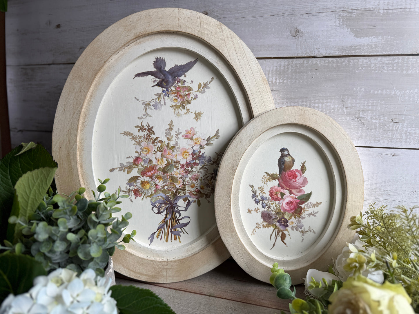 Wood Gallery Blank large Oval 12.7" X 15.7" by IOD - Iron Orchid Designs - New Release