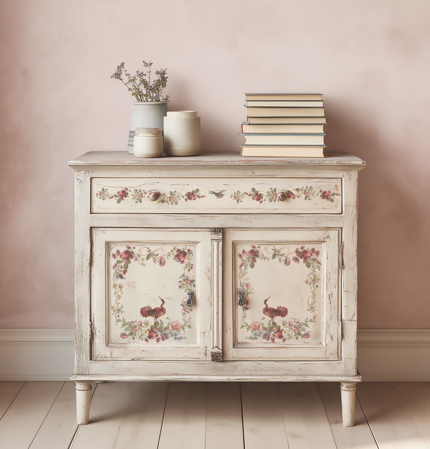 Madeleine IOD Transfer Pad (8) 12 X 16 Sheets by Iron Orchid Designs Rub-On Furniture Transfer Decal - New Release
