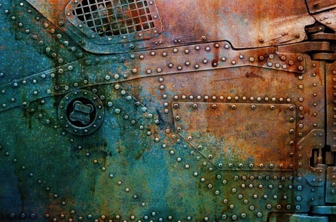 Roycycled Decoupage Paper | Rivets 20" x 29" Sheet