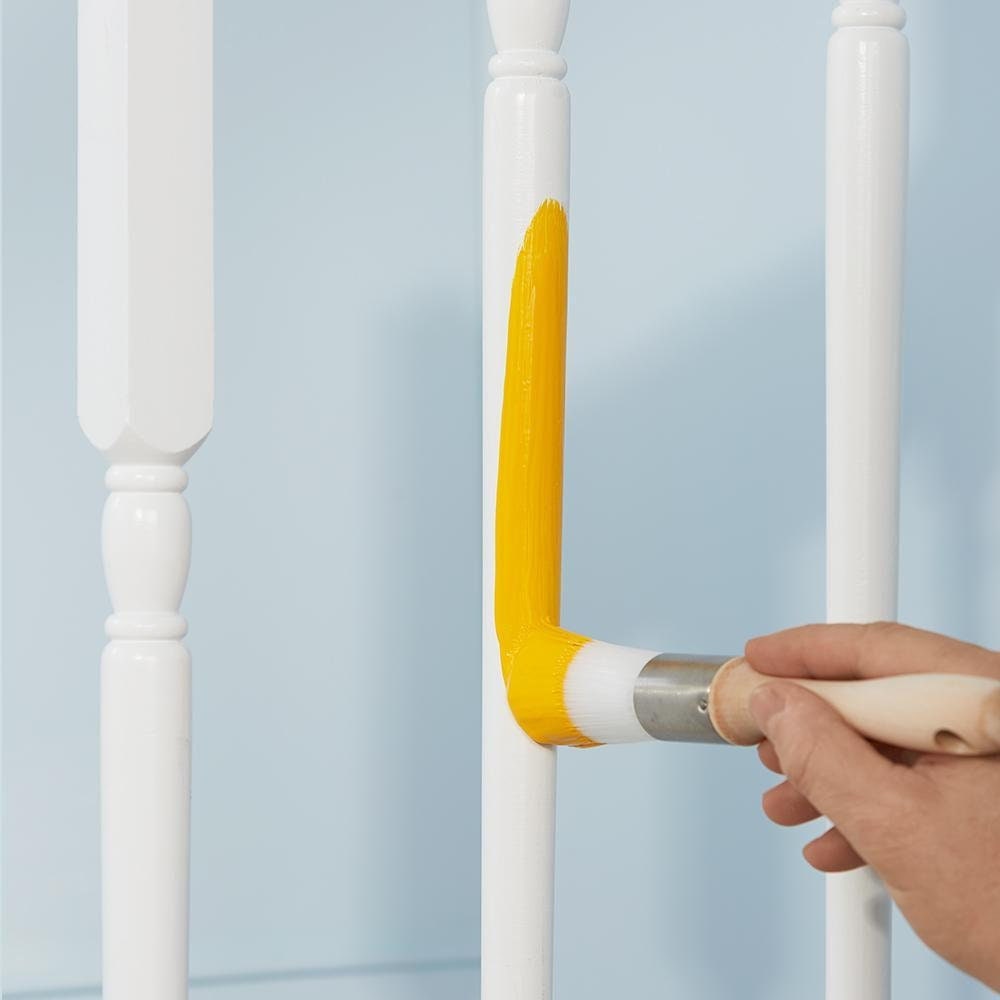 Zibra 1″ stubby round brush paint brush