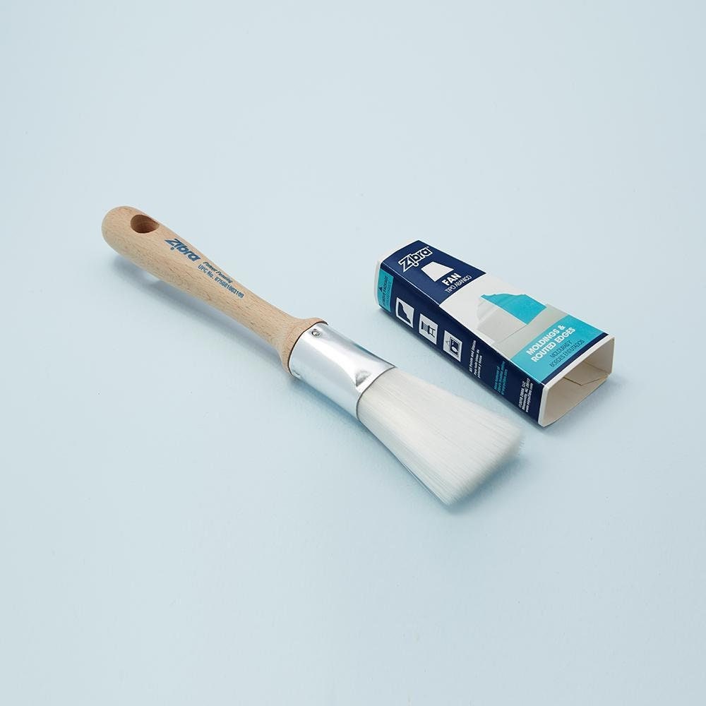 Zibra fan 2" paint brush