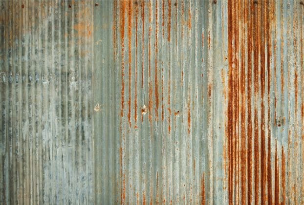 Roycycled Decoupage Paper | Corrugated Metal 20" x 29" Sheet