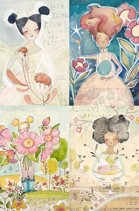 Roycycled Decoupage Paper | The Ladies 20" x 29" Sheet