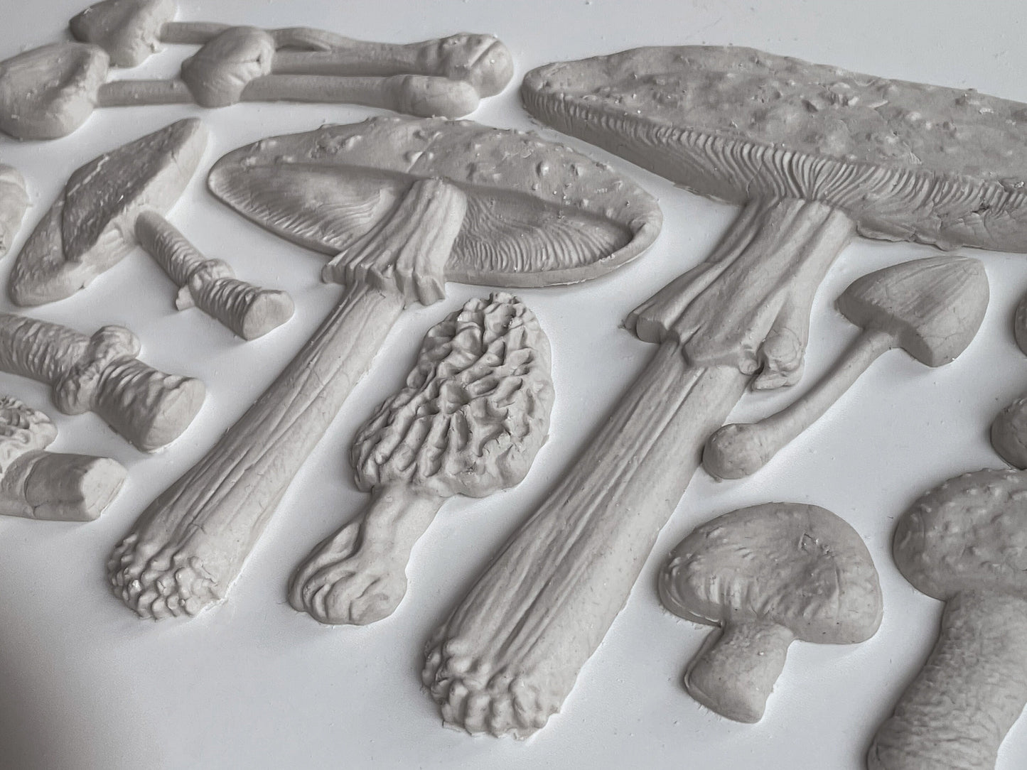 Toadstool IOD décor mould 6 x 10 - by Iron Orchid Designs