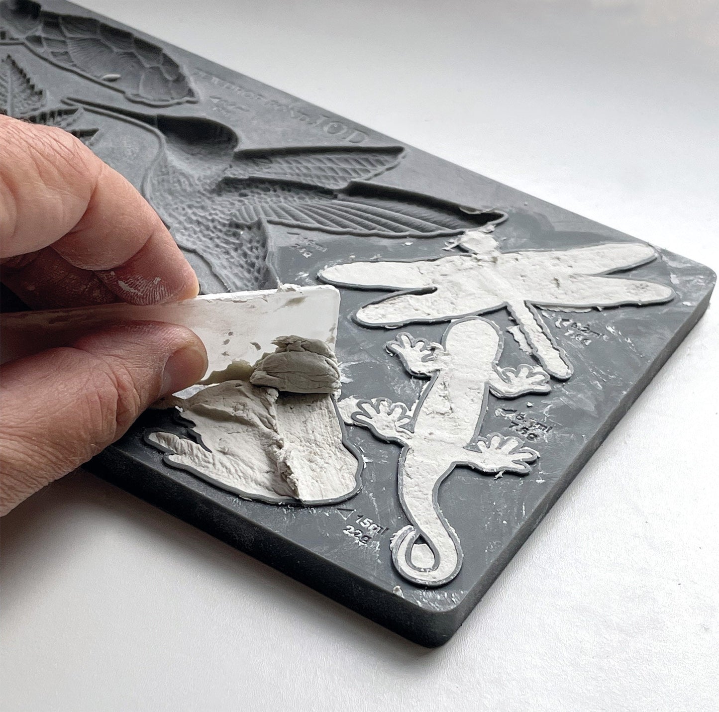 Dewdrop Pond  IOD décor mould 6 x 10 - by Iron Orchid Designs