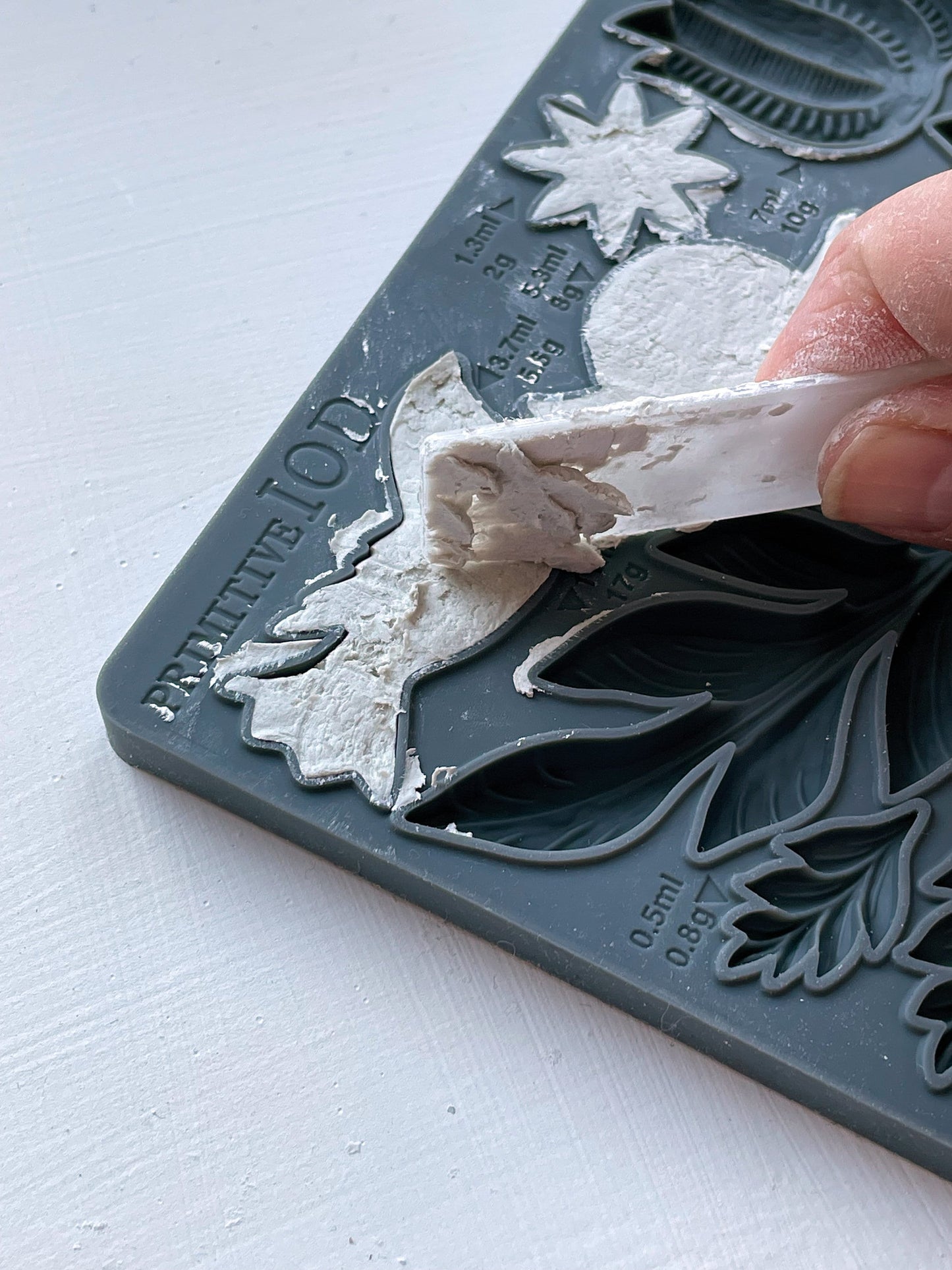 Primitive IOD décor mould 6 x 10 - by Iron Orchid Designs