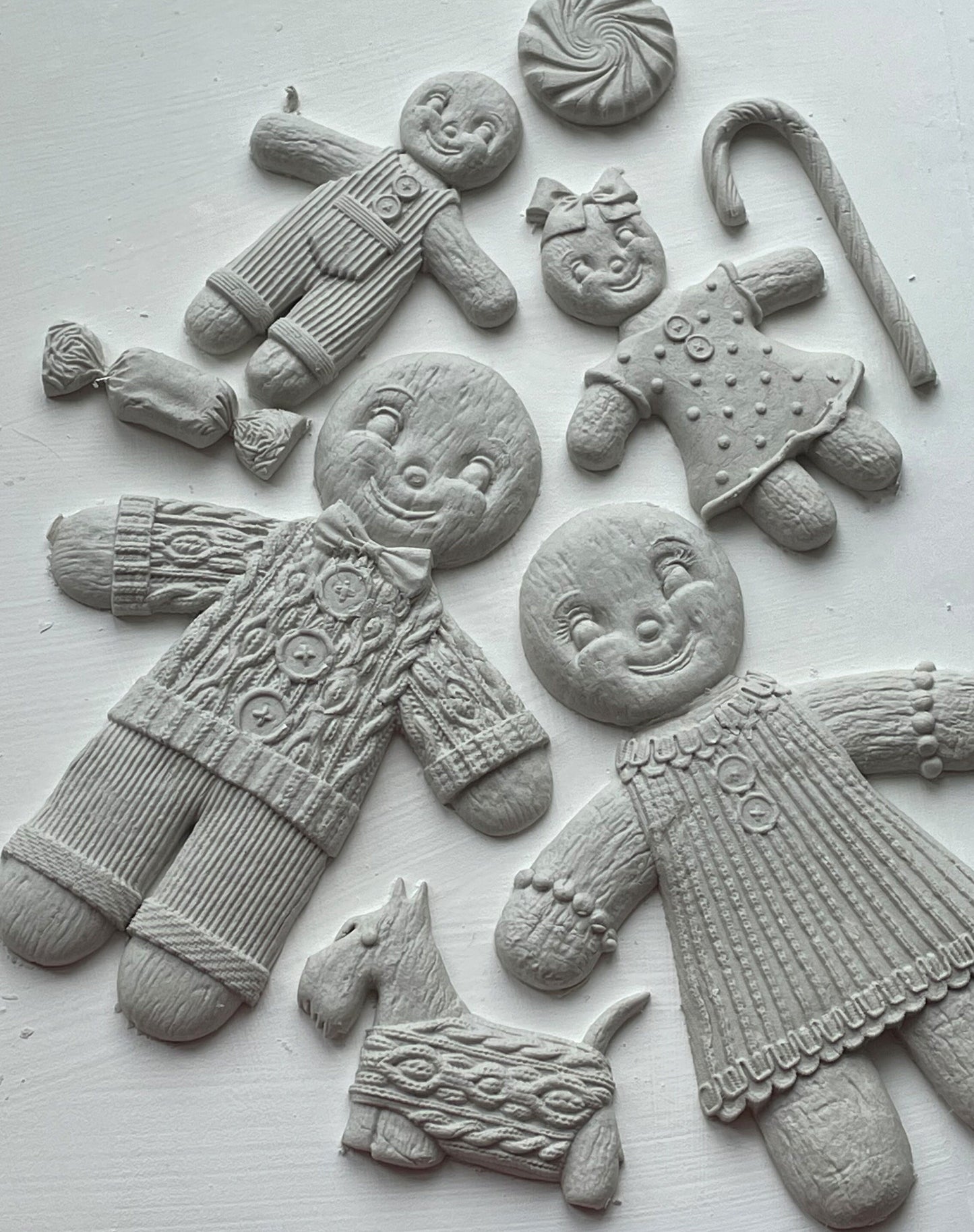 Ginger & Spice IOD décor mould 6 x 10 - by Iron Orchid Designs -Limited Holiday Release