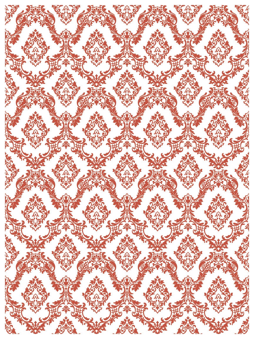 Lattice Rose IOD Paint Inlay by Iron Orchid Design (8) 12 X 16 Sheets - Limited Release
