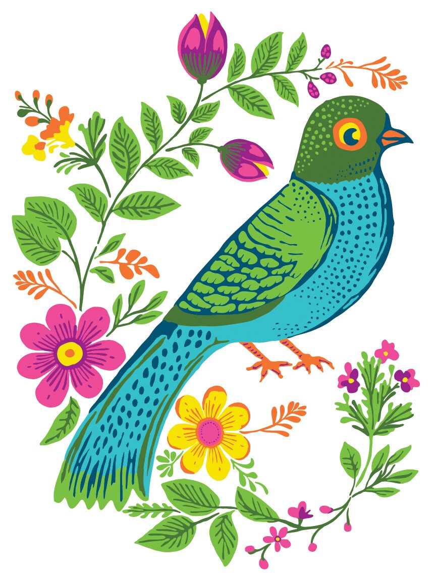 Vida Flora IOD Paint Inlay by Iron Orchid Design (8) 12 X 16 Sheets - Limited Release