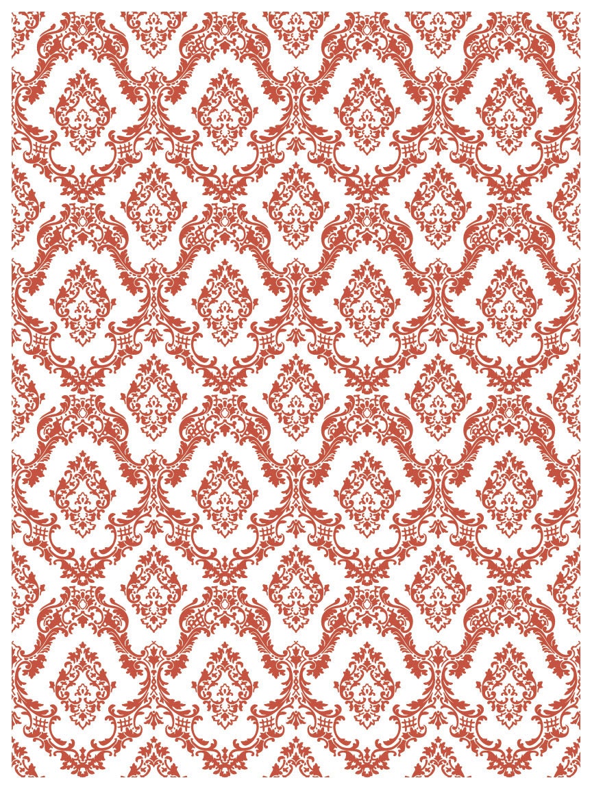 Lattice Rose IOD Paint Inlay by Iron Orchid Design (8) 12 X 16 Sheets - Limited Release