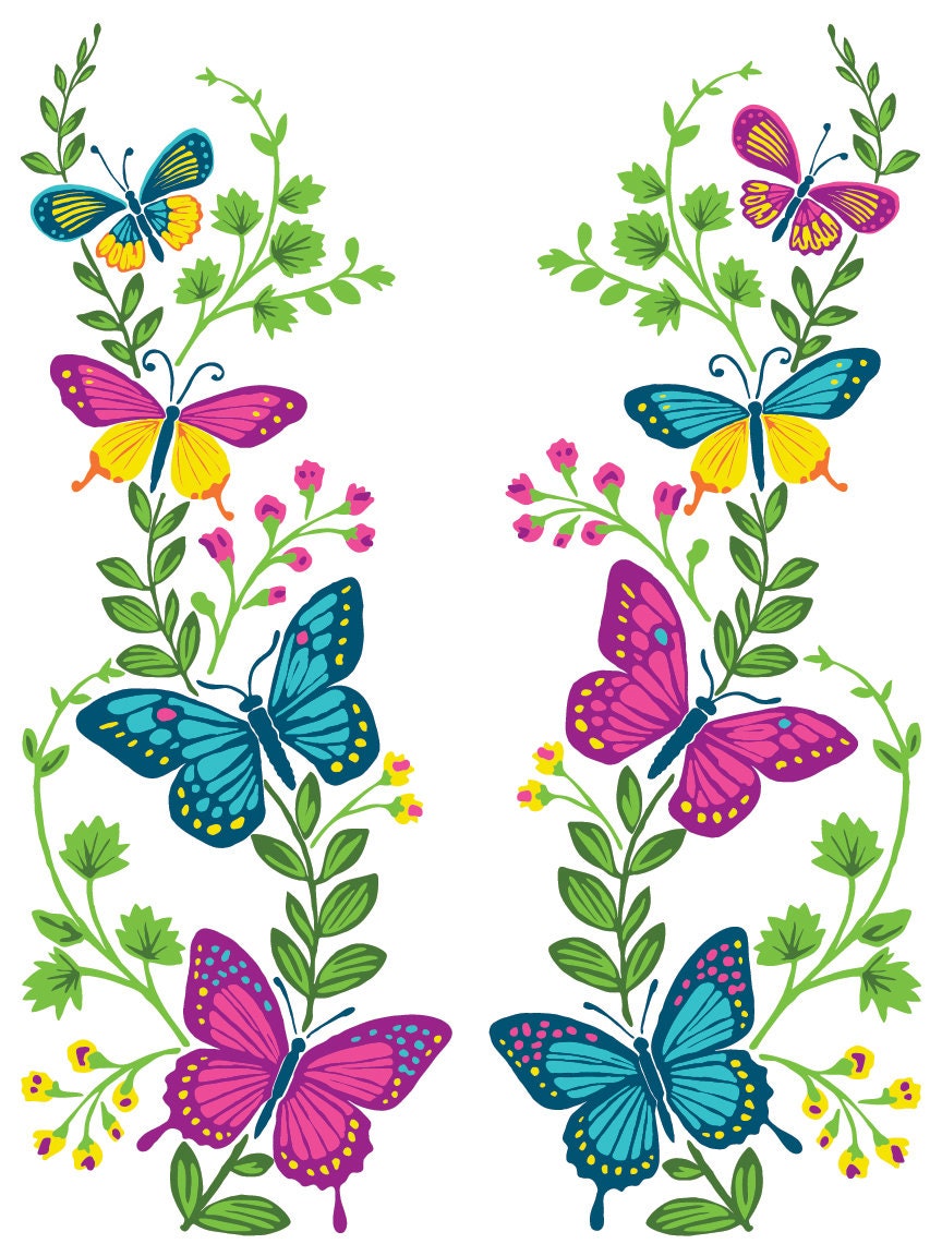Vida Flora IOD Paint Inlay by Iron Orchid Design (8) 12 X 16 Sheets - Limited Release