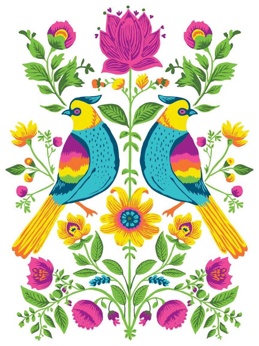 Vida Flora IOD Paint Inlay by Iron Orchid Design (8) 12 X 16 Sheets - Limited Release