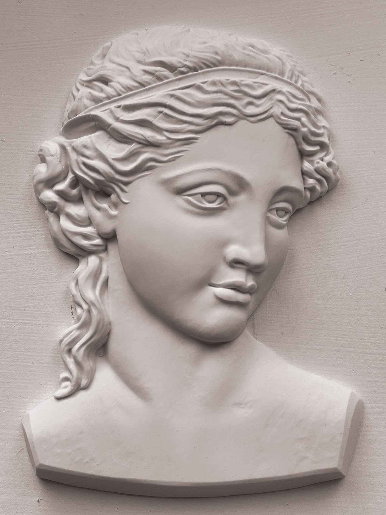 Persephone Mould IOD décor mould 5 x 7 - by Iron Orchid Designs
