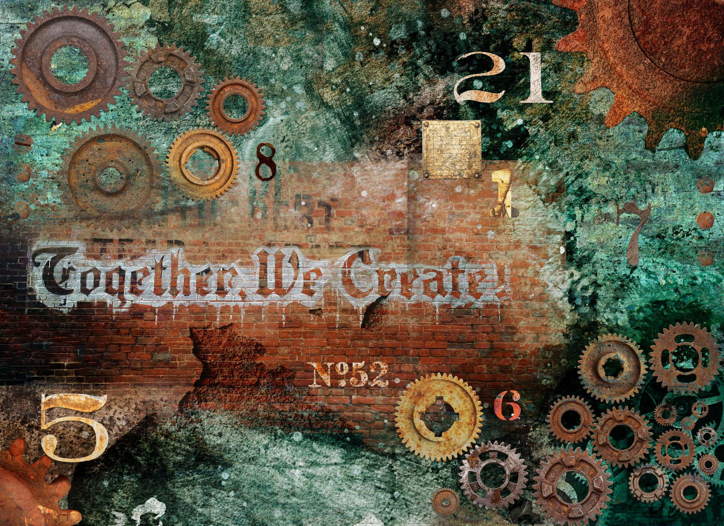 Roycycled Decoupage Paper | Create Together 20" x 29" Sheet