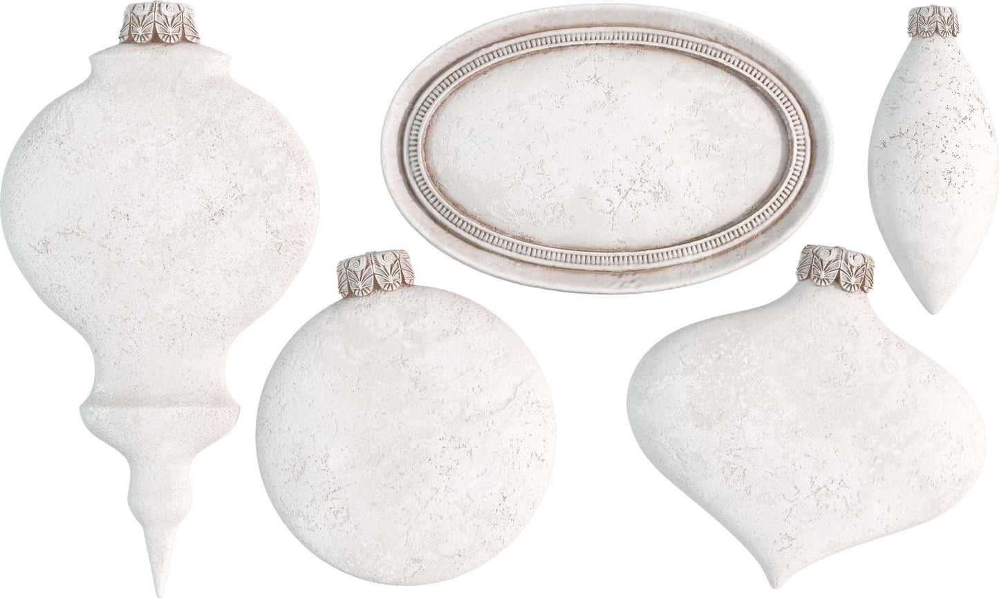 Bibelots, Ornament Blanks IOD décor mould 6 x 10 - by Iron Orchid Designs - Limited Holiday Release