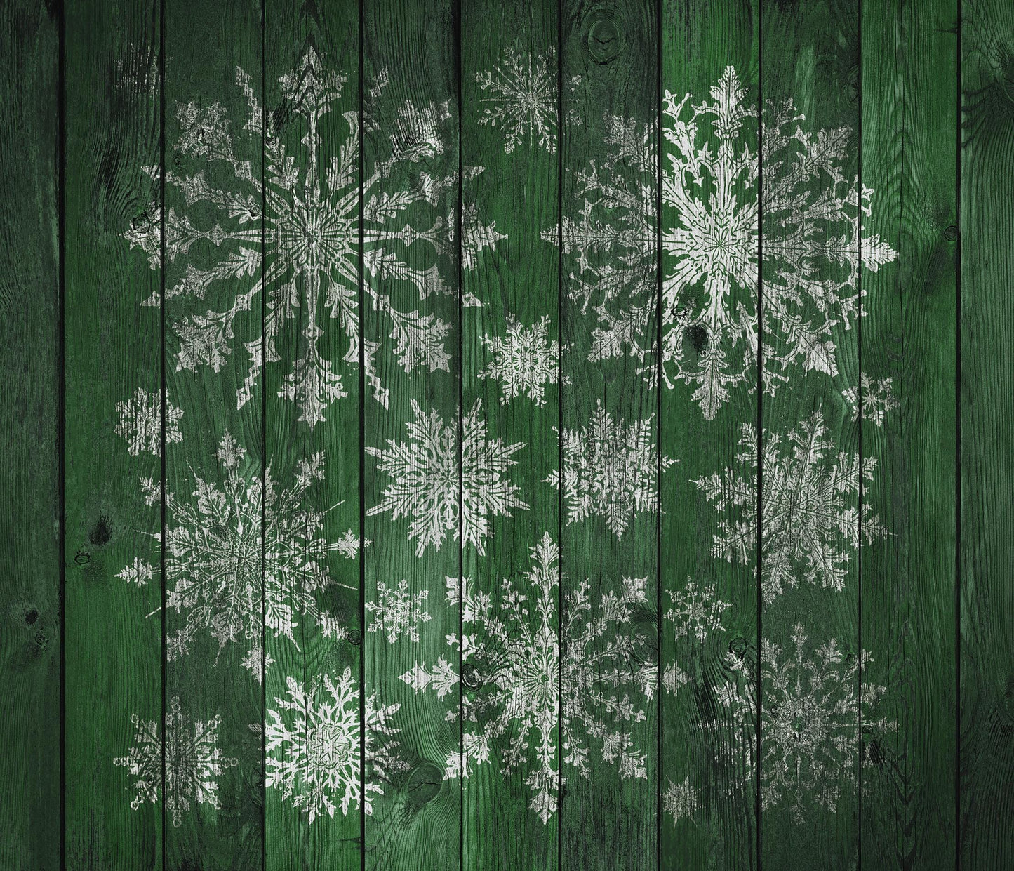Vintage Snowflakes 12 X 12  IOD stamp  - by Iron Orchid Designs - Limited Holiday Release