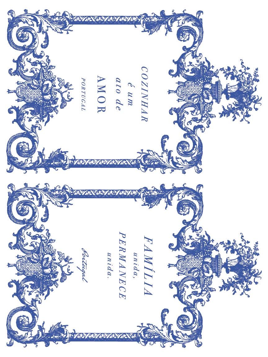 Portofino IOD Paint Inlay by Iron Orchid Design (8) 12 X 16 Sheets - Limited Release