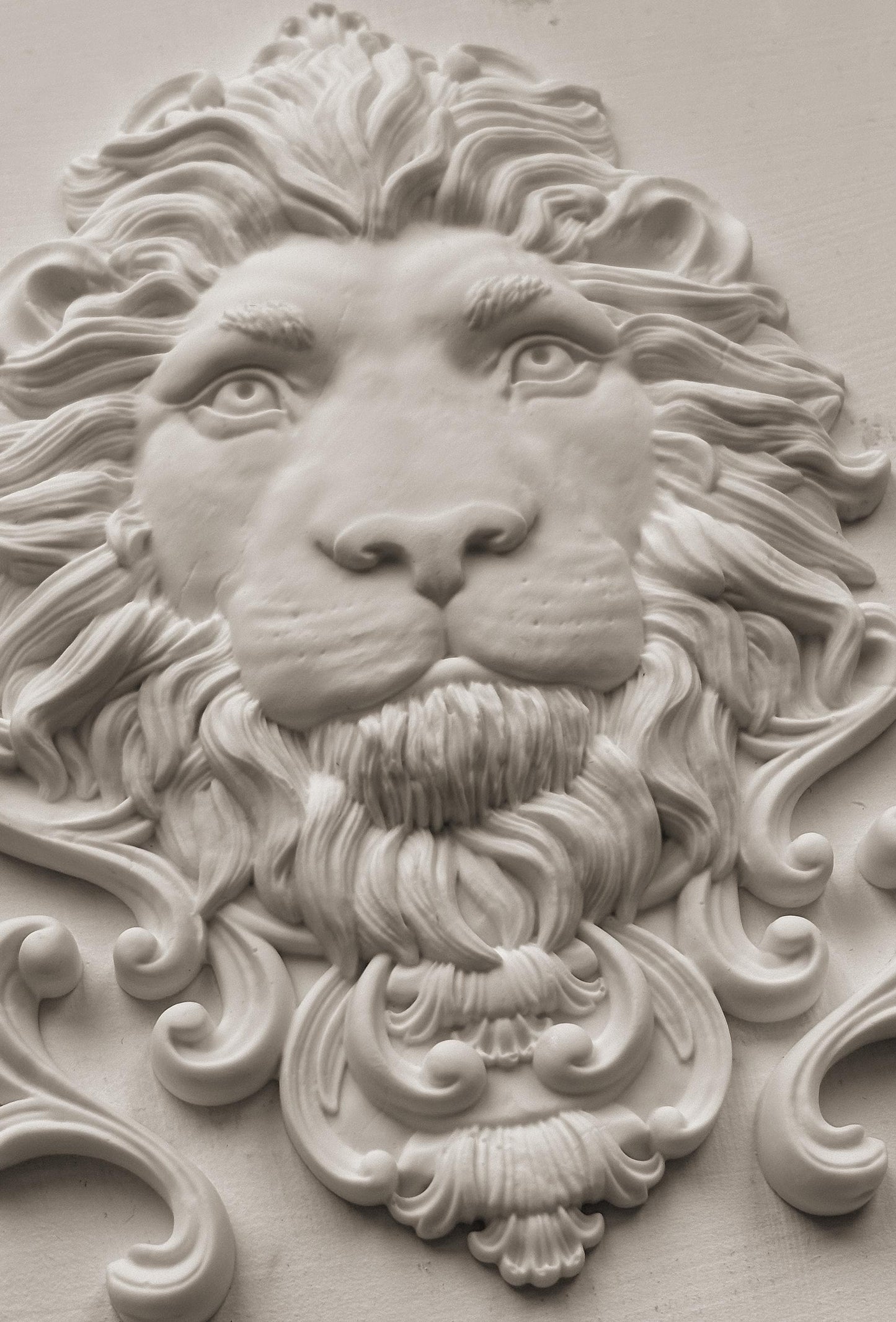 Leonidas Mould IOD décor mould 5 x 7 - by Iron Orchid Designs