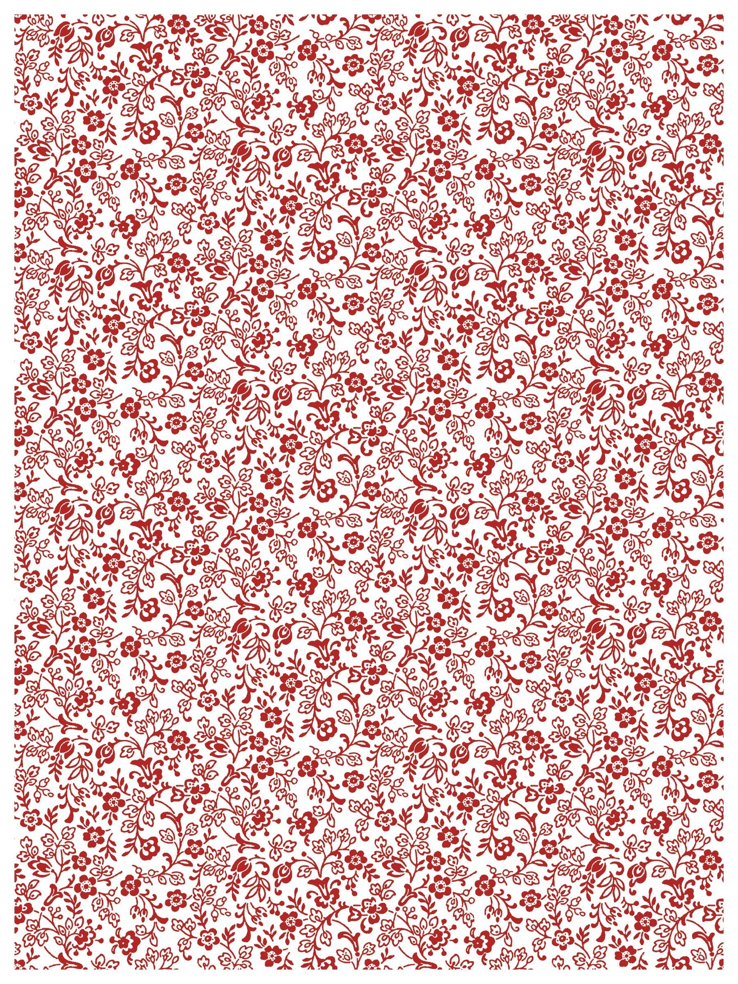 Ditsy Blooms IOD Paint Inlay by Iron Orchid Design (8) 12 X 16 Sheets Limited Release