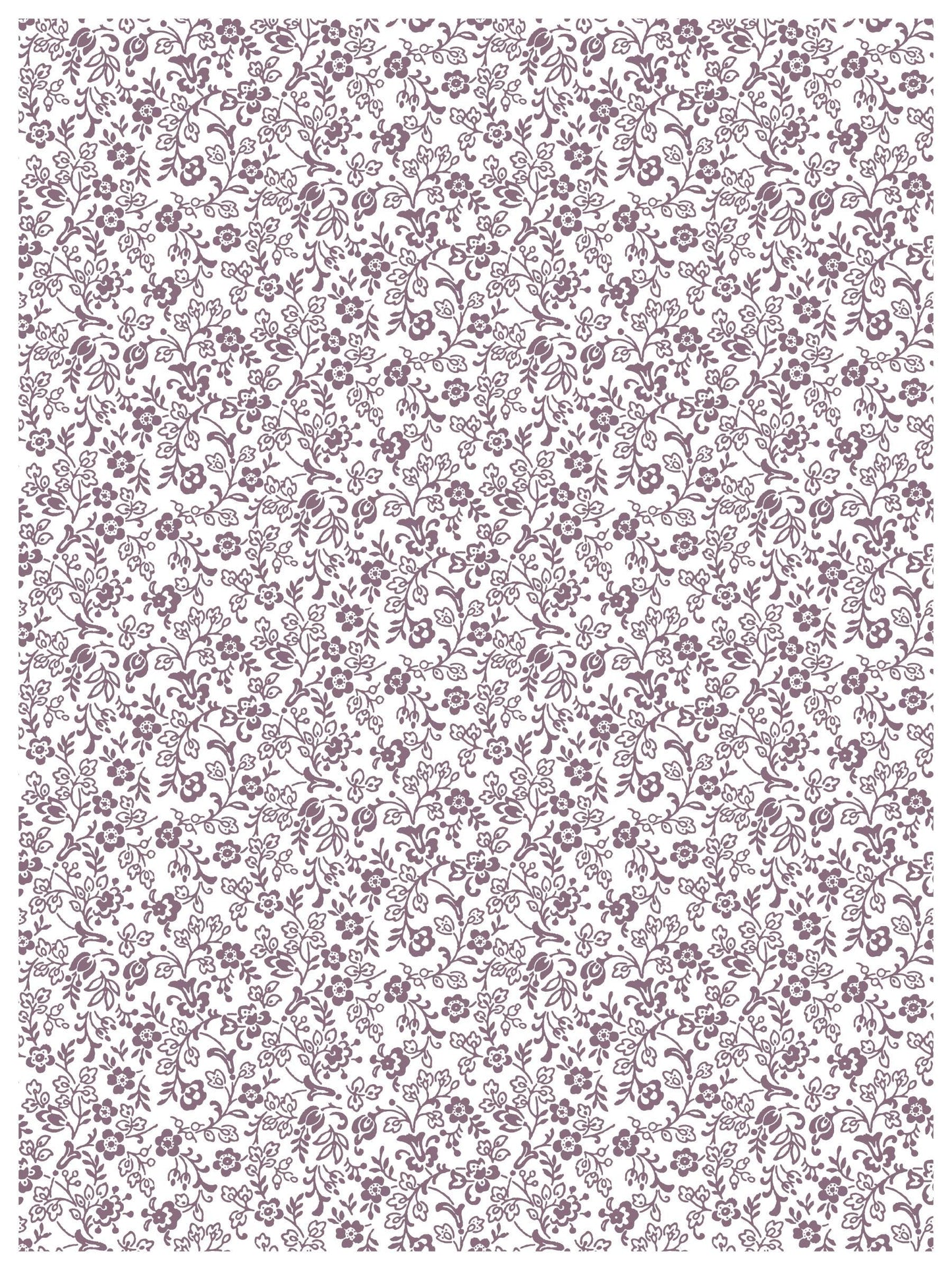 Ditsy Blooms IOD Paint Inlay by Iron Orchid Design (8) 12 X 16 Sheets Limited Release