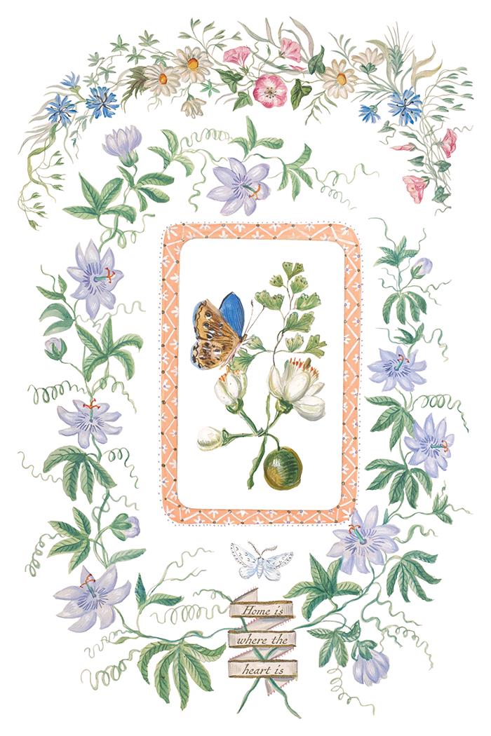 Emily Clare IOD Transfer Pad with (8) 8 x 12 Sheets by Iron Orchid Designs Rub-On Furniture Transfer Decal - New Release