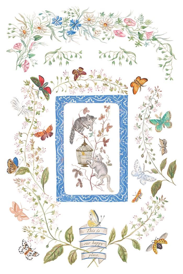 Emily Clare IOD Transfer Pad with (8) 8 x 12 Sheets by Iron Orchid Designs Rub-On Furniture Transfer Decal - New Release
