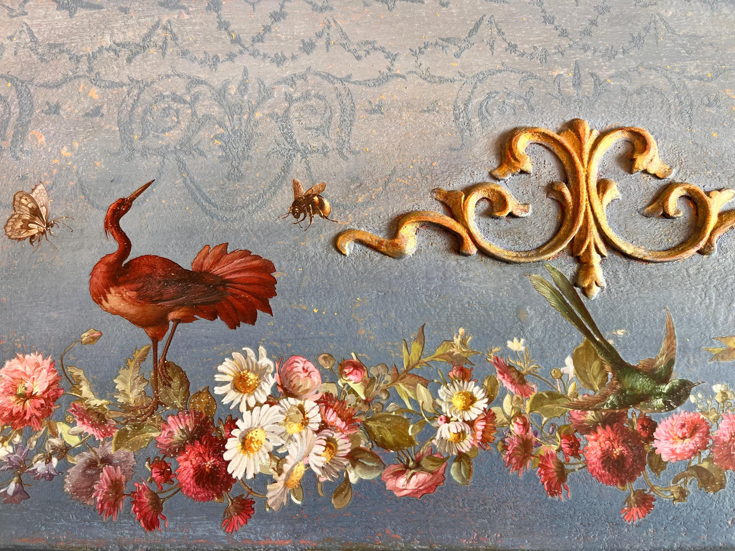 Madeleine IOD Transfer Pad (8) 12 X 16 Sheets by Iron Orchid Designs Rub-On Furniture Transfer Decal - New Release