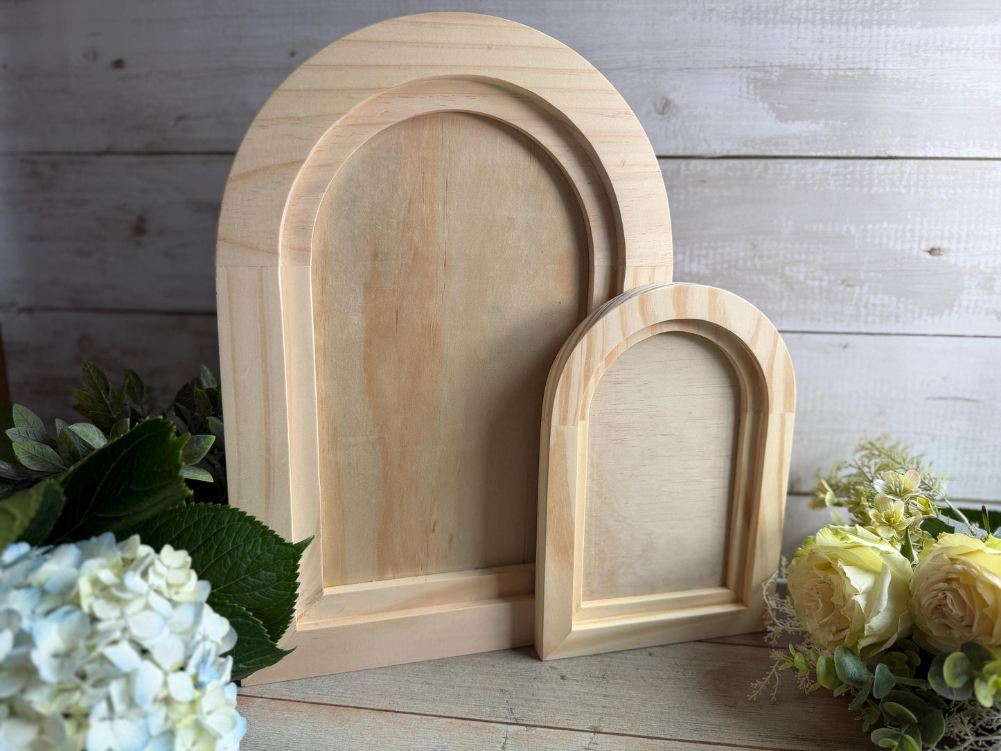 Small Arched Wood Blank 7" X 10" by IOD - Iron Orchid Designs - New Release