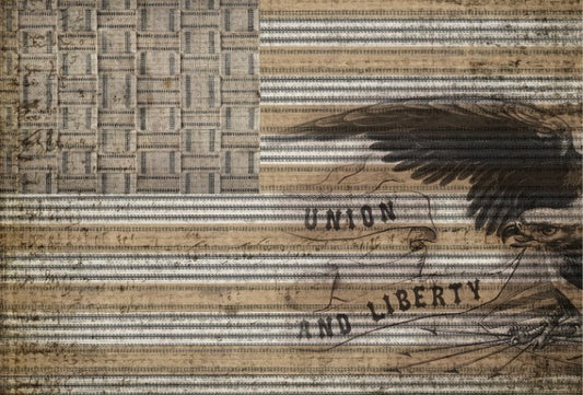 Roycycled Decoupage Paper | Union Liberty 20" x 30"