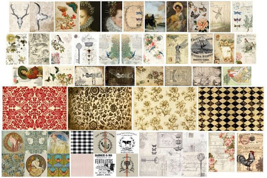 Roycycled Decoupage Paper | Catalog 20" x 30"