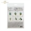 Spring flowers forget me nots ITD Collection decoupage paper |  6 sheets of rice paper 6" x 6" each 6 different designs in one package