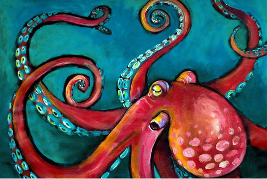 Roycycled Decoupage Paper | Octopus 20" x 30"