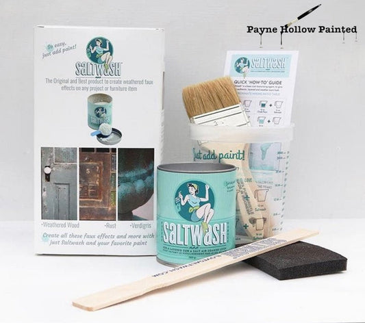 Saltwash Paint Additive Powder - Saltwash Faux Effects kit