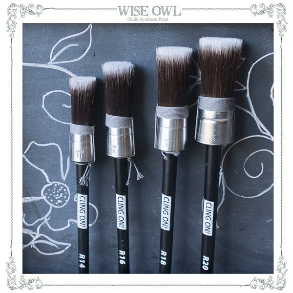 Cling On Paint Brushes - Round Extra Small (R12)