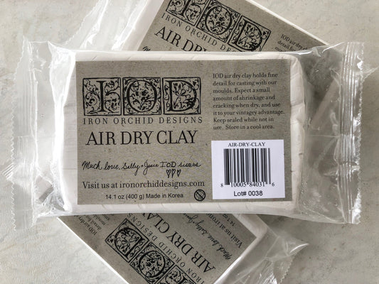 Air Dry Clay IOD by Iron Orchid Designs