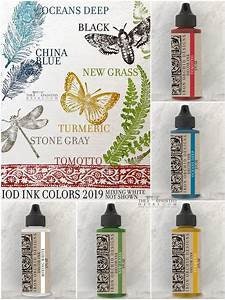 IOD Decor Ink New Grass by Iron Orchid Designs